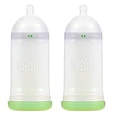 Adiri NxGen Stage 1 Nurser (3-6 M) 9.5oz (281mL) - 2 Pack, White by Adiri [並行輸入品]