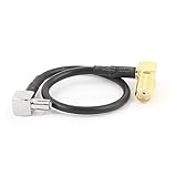 uxcell TS9 - SMA-KW RG174 ケーブル　メスTS9 - SMA-KW　同軸ケーブル　15cm長さ