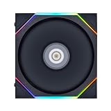 LIANLI ケースファン UNI FAN TL 140 Reverse Blade BK Single Pack ブレード反転モデル デイジーチェーン接続 LCPブレード インフィニティミラーサイドフレーム 日本正規代理店品