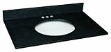 デザインハウスGranite Vanity Top /シングルボウル、ブラックパール 31-Inch by 22-Inch 553255 1