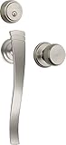 BrinksホームセキュリティプッシュプルRhodes回転ドアロックエントリHandleset withデッドボルト 1