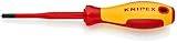 クニペックス (KNIPEX) マイナスドライバー KNIPEX 9825-02SLS スリム絶縁ドライバー(マイナス/ポジドライフ 9825-02SLS