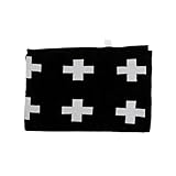 ノーブランド品 赤ちゃん　新生児　ベビー　竹繊維　ブランケット　ベッド　寝具　ラップ　毛布　おくるみ　布団　敷物　カバー　全6パタン選べる - 十字架