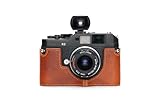 TP Original Voigtlander Bessa R2 R2M R2A R4M R4A R3M R3A R2S R2C Rollei 35RF 専用 ブルタイプ 本革 ボディケース 赤茶色