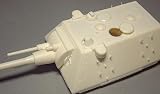 ドイツ ドラゴン マウスⅡ 砲塔 1/35レジン改造キット German Maus Ⅱ Turret 1/35 Resin cast Conversion kit