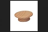 Waddell木製ノブ1 – 1 / 4 " Unfinished Hardwood Polybg / 2