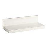 arne ウォールシェルフ シェルフ 木製 壁掛け ピン 幅60 奥行き25 高さ15 耐荷重10㎏ 日本製 完成品 ZERO WALL RACK L-600 ホワイトウッド 白