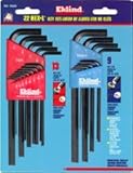 Eklindツール会社 – 六角キーセット22 PC SAE /メトリックLong
