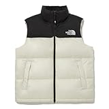 (ザ・ノースフェイス) THE NORTH FACE NOVELTY NUPTSE DOWN VEST ヌプシ ダウン ベスト (105(XL), CREAM(NV1DP50K)) [並行輸入品]