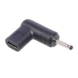 NUEAYMS USB C - 電源コネクタ 3.0x1.1mm/3.5x1.35mm/4.0x1.7mm/4.8x1.7mm/5.5x2.1mm/5.5x2.5mm 5V 9V 12V 15V 20V アダプター Type C メスエンド 20V出力 65Wまたは87W Type C充電器 ノートパソコン充電器