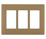 Leviton Renu ScrewlessスナップオンWallplate、1-gang REWP3-WC 1