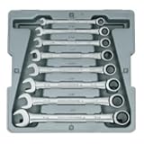 8ピースSAE組み合わせRatcheting GearWrenchセット
