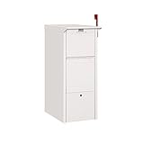 Salsbury Industries 郵便受け 14.375 in. W x 36 in. H x 23 in. D 4375WHT 1