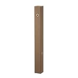 水栓 立水栓 フォレススタンド Fores　2口右仕様 蛇口別 ダークブラウン ユニソン 送料無料
