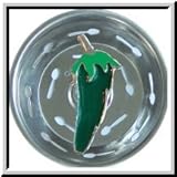 JALAPENO chile pepper SINK STRAINER kitchen decor green [並行輸入品]