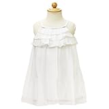 [バーバリーベビー] BURBERRY BABY ベビー服 セットアップ (キャミワンピース・ベビーパンツ) B98465WHT 18Mサイズ