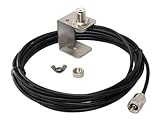 HD-3MTS-M カメラ三脚 取付用 アンテナ基台 +同軸5ｍ／ML-MPコネクター+ カメラネジ(ナット) (5ｍ)