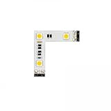 WAC Lighting LED-T2435-1-40-WT 3500K InvisiLED Proライト 40本入り L Connector LED-T24P-3L-WT 1