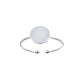 (アップフェル?)［ 2個 ］316 指輪台座 リング台 C ※ 約3号 小サイズ ※ 丸皿 8mm ［ 銀 シルバー ］ サージカルステンレス O-02 台座 パーツ 金属アレルギー対応