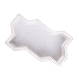 Fenteer 金型 舗装 西洋風 DIY レンガ セメント 成型 モールド 歩道 広場 庭園 道路 ガーデニング 全7種 高品質 - ＃1