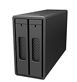 STARDOM 2 Bay ST2-B31 USB3.2 Black External Storage, with C-C cable (ST2-B31-B)