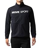 [デサント] ウィンドブレーカー ジャケット 防風 保温 ストレッチ MOVESPORT トレーニング メンズ ネイビー XO