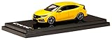 HJ64 1/64 ホンダ シビック ハッチバック (FK7) 2020 イエロー (カスタムカラー) 完成品
