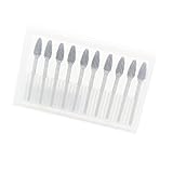 Perfk 10本　回転ヤスリ　タングステンバー　切削 研磨用　超硬バー　グラインダ　ビットセット ダイス　お買い得