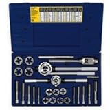 Irwin Industrial Tools 97311 Metric Tap and Hex Die Set, 25-Piece [並行輸入品]