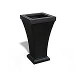 Mayne 5864-B Bordeaux Tall Planter- Black