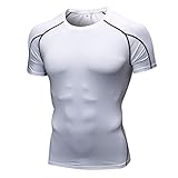 [Yammkia] コンプレッションウェア セット メンズ トレーニングウェア コンプレッションタイツ インナー スポーツウェア 上下セット