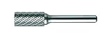 ムラキ MRA超硬バー 円筒形 クロスカット(エンドカット付) φ6mm 11.1X25 CB1C107E
