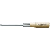 TRUSCO(トラスコ) 木柄貫通ドライバー 刃先+2 100mm TWKD-2-100