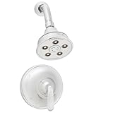 Speakman SM-7010-P Caspian Anystream High Pressure Shower Head and Pressure Balance Valve Shower Com