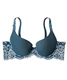 [ニッセン] ブラジャー 内緒でメイク！脇高柔らかシームレスブラジャー インディゴグリーン C80