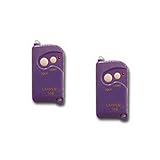 Lot of 2 Carper 318tキーチェーンガレージドアOpenerリモート