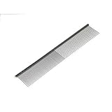 ゆう1　トリミング用品　Meister カット専用コーム　両目コーム　両目櫛　両目金櫛　KS-108　全長190mm　日本製　プロ仕様　トリミングサロン専用品