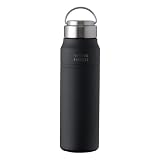 アトラス 水筒 700ml 保冷 保温 真空断熱 ステンレス マグボトル 軽量 直飲み 洗いやすい アウトドア WENS ウェンズ ブラック 黒色 白湯 AWPB-701BK