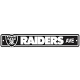 Fremont Die 92304 Oakland RaidersプラスチックStreet Sign
