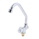 B Baosity 冷水蛇口　360度回転　シングル　バスルーム　キッチン　マリン/ボート/RV　高品質