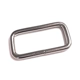 角カン 金具 内径 38mm シルバー ベルト レザークラフト パーツ 補修 修理 ハンドメイド DIY リュック かばん バッグ ショルダー (20)