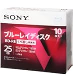 Amazon.co.jp: ソニー(SONY) ブルーレイ BD-RE くり返し録画用