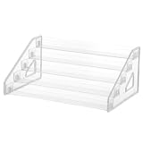 ideastore 缶バッジ ディスプレイ スタンド アクスタ ディスプレイ台 収納 コレクションケース (5段)