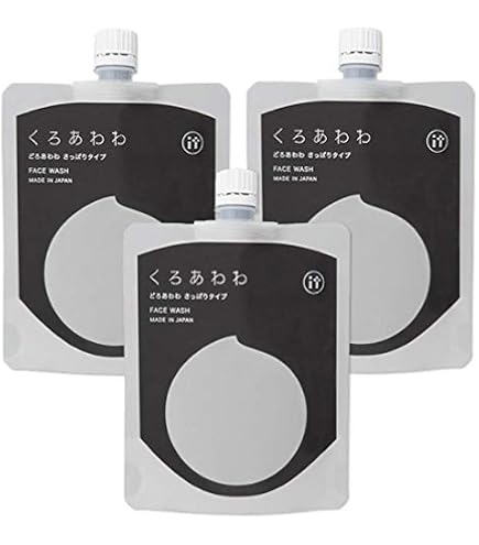 どろあわわ110g 白3個黒6個 どろあわわ洗顔 3個セット 新