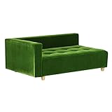 arne ベンチソファ ベンチ イス 背もたれ 肘掛け 片肘付き コーナーソファー Baggy DX-R 3×5 モケット グリーン