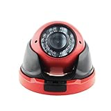 New Unique Hot Red Color Sony-Sensor CMOS 1/3'' Pixelplus CCTV Camera 1000TVL Upto 100FT IR LED 2.8~