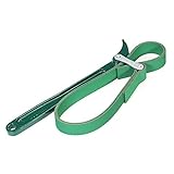 KKmoon 12インチ ストラップレンチ ベルトレンチ オイルフィルターストラップレンチ プロ ヘビーデューティ有効 ハードウェアツール ストラップタイプ