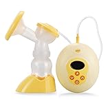 KinYo 電動搾乳器 さく乳器 LCD表示 静音設計 安心素材のPP乳びんビスフェノールA無添加 吸引圧が9段階調節可能！