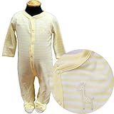 Carter's（カーターズ）パイル素材カバーオール（きりんさん・イエロー） [Baby Product]