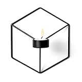 TOOGOOヨーロピアンスタイルデコレーション3d Geometric Ironメタル壁Candle Candlestickバーホームデコレーションライトブラック ブラック 146913A1
